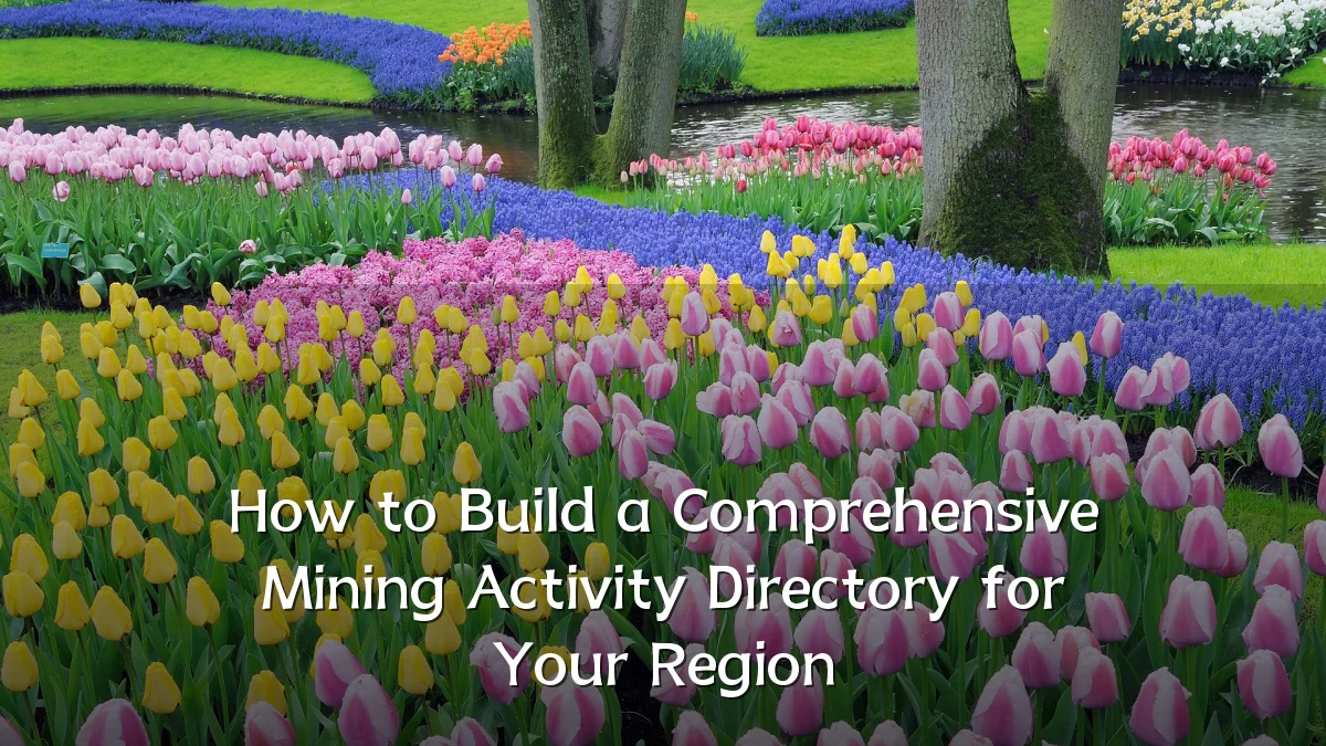 How to Build a Comprehensive Mining Activity Directory for Your Region