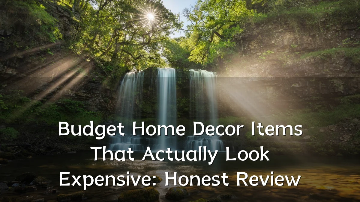 Budget Home Decor Items That Actually Look Expensive: Honest Review
