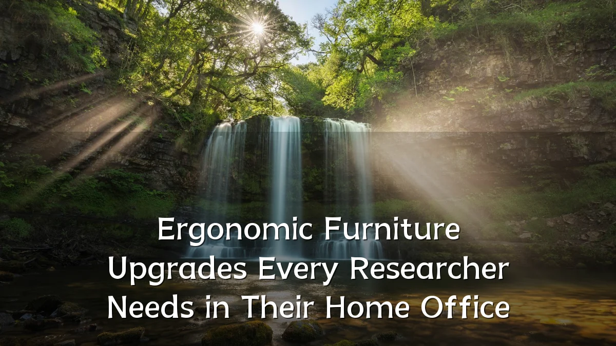 Ergonomic Furniture Upgrades Every Researcher Needs in Their Home Office