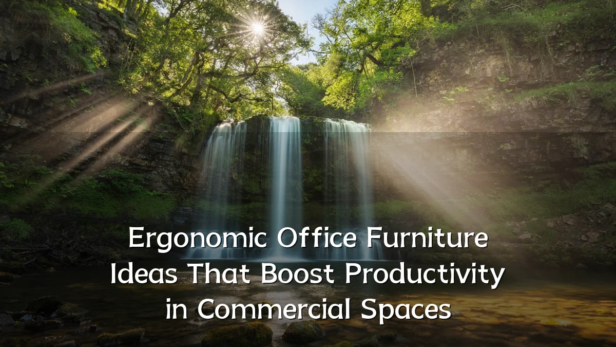 Ergonomic Office Furniture Ideas That Boost Productivity in Commercial Spaces