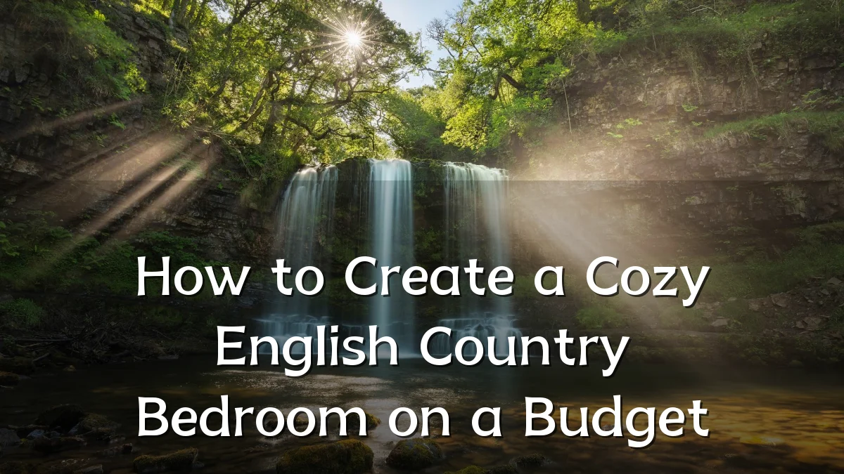 How to Create a Cozy English Country Bedroom on a Budget