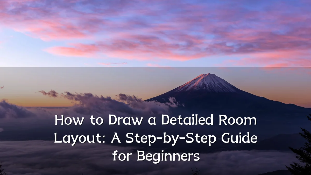 How to Draw a Detailed Room Layout: A Step-by-Step Guide for Beginners