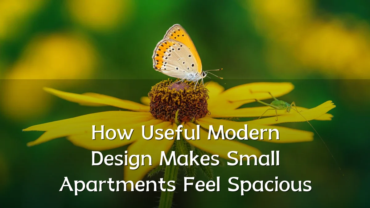 How Useful Modern Design Makes Small Apartments Feel Spacious