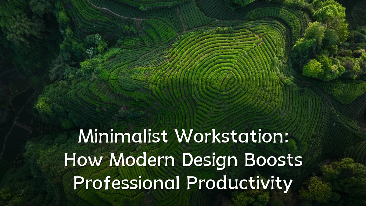 Minimalist Workstation: How Modern Design Boosts Professional Productivity