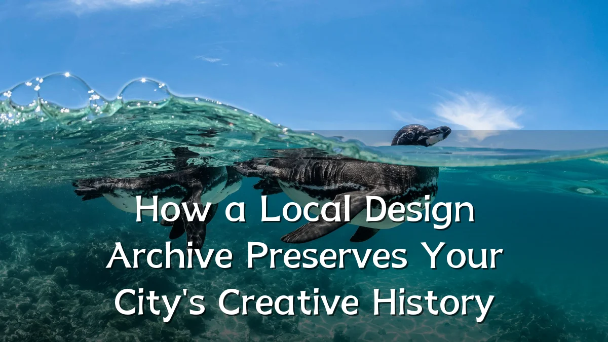 How a Local Design Archive Preserves Your City's Creative History